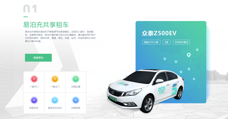 易泊充-可以远程预定租车车辆和查找充电桩的车生活APP
